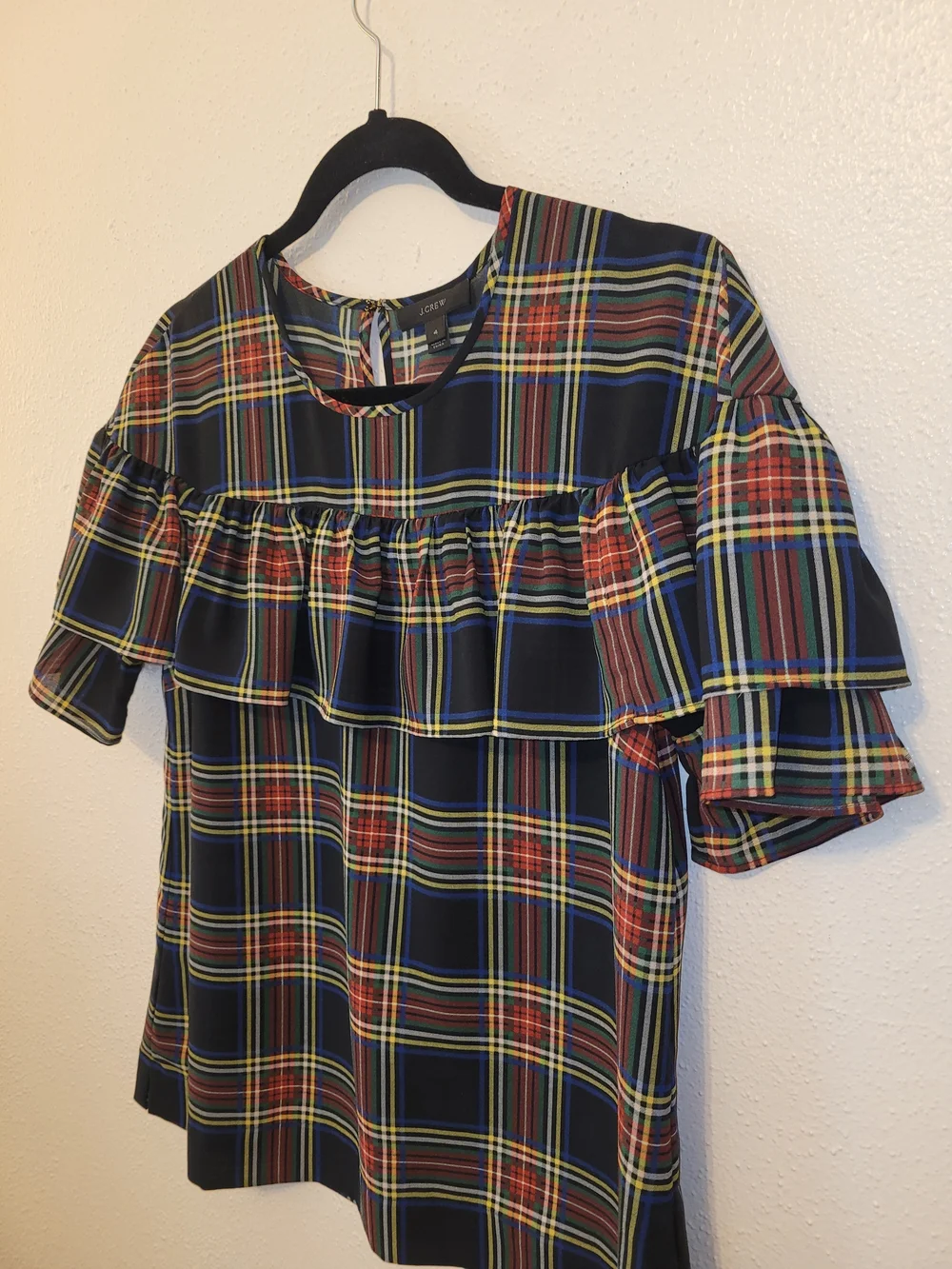 J. Crew crew tartan